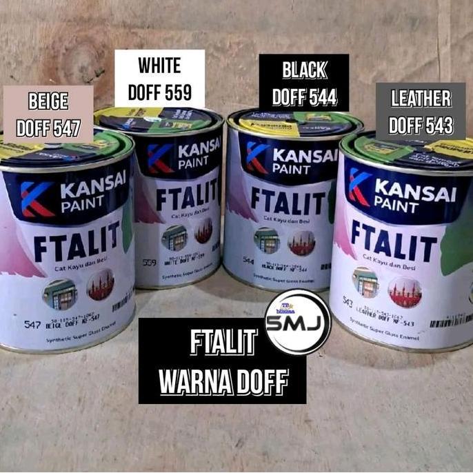 Ftalit Dof 1Kg Ftalit White Doff 559 Black Doff 544 Leather Doff 543 Beige Doff 547 Ftalit Putih Dof