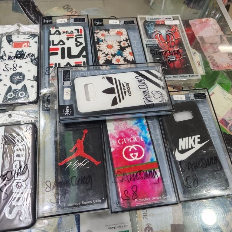Samsung S8 motif hard/Soft case