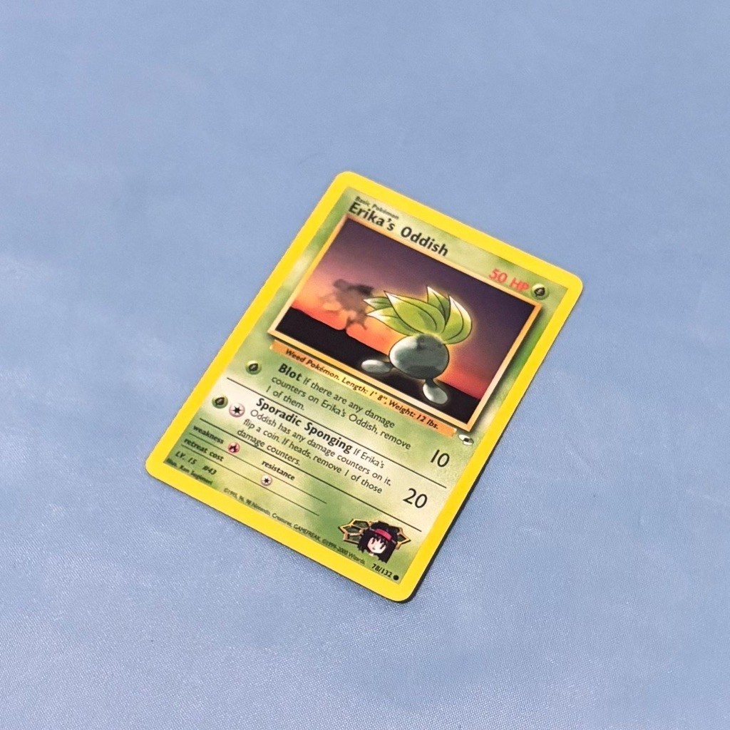 Erikas Oddish Pokemon TCG Gym Heroes
