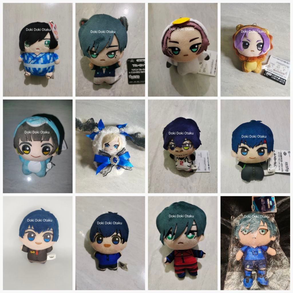 Blue Lock Chibigurumi Animal Sanrio Nagi Rin Isagi Reo Bachira Chigiri Reo Sae Aiku Kaiser Original