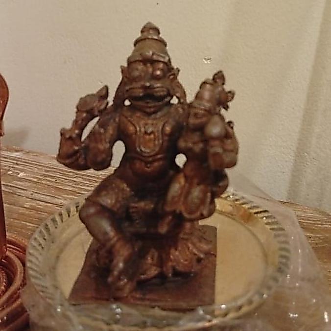 populer] Arca Sri Laksmi Narasimha Laksmi Nrsimha Deity Cooper India