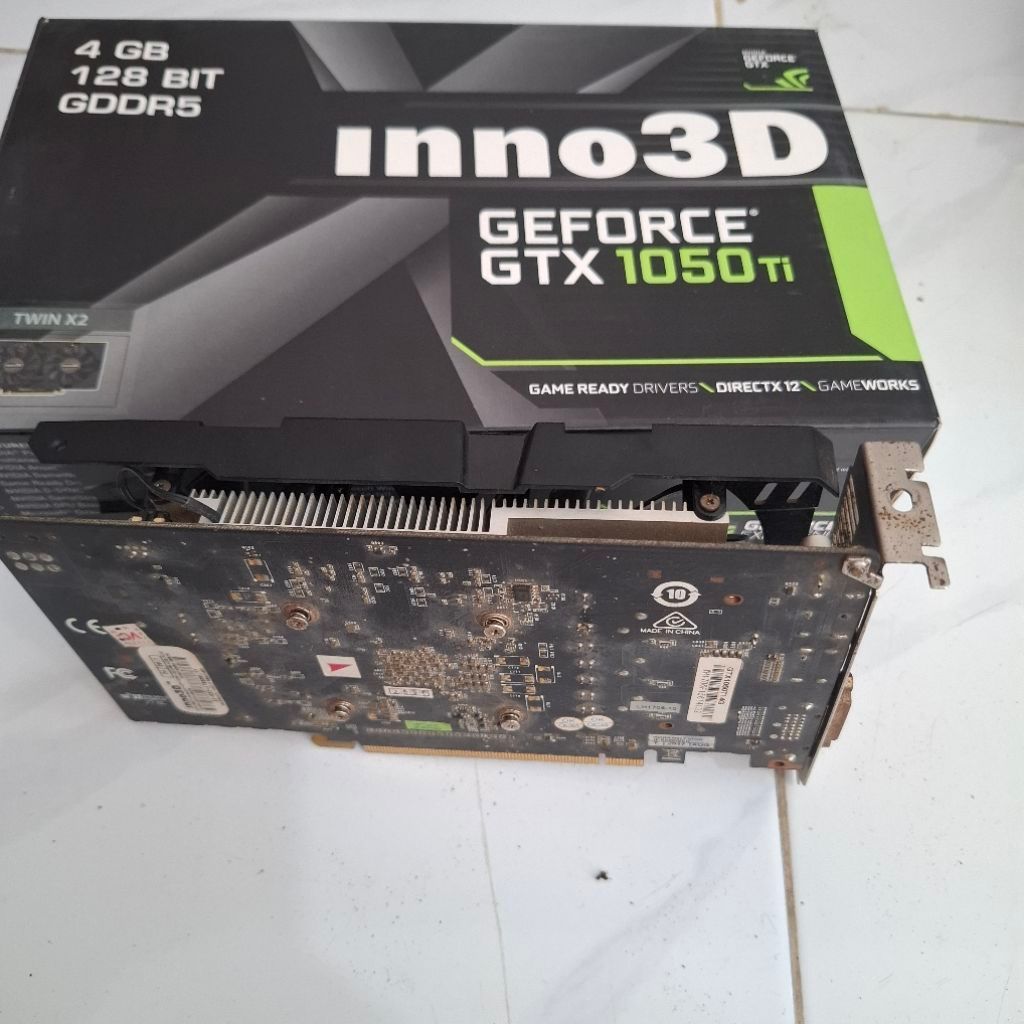 VGA INNO3D GTX 1050TI 4GB DDR5