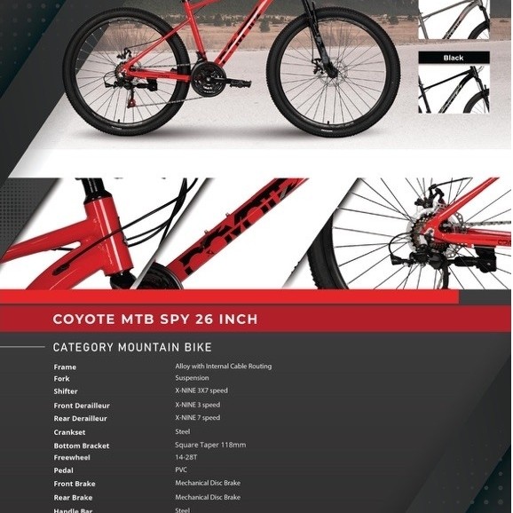 Sepeda Gunung ELEMENT MTB COYOTE 26