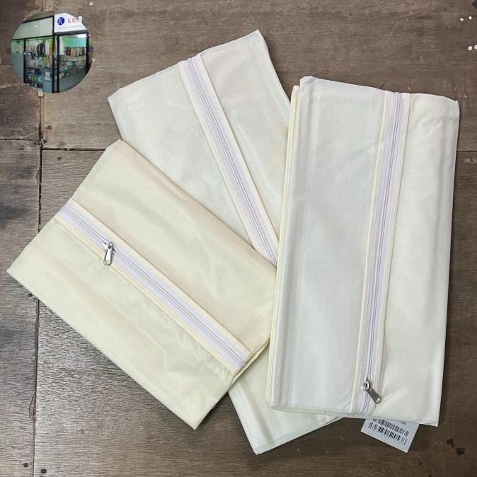 Cover Gaun Pengantin Dress Panjang Krem