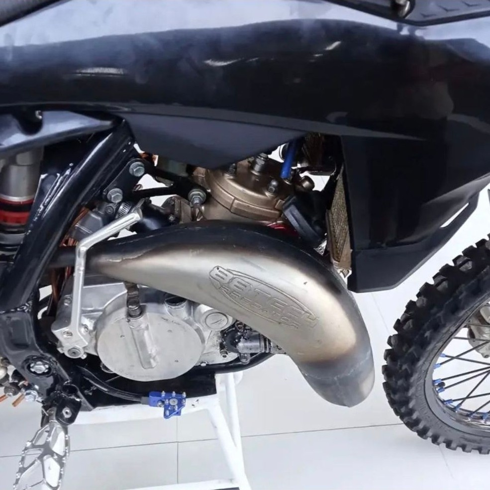 Lambung Header KTM Ninja Trabas Knalpot Super Copy Press HGS Holland Model YZ125
