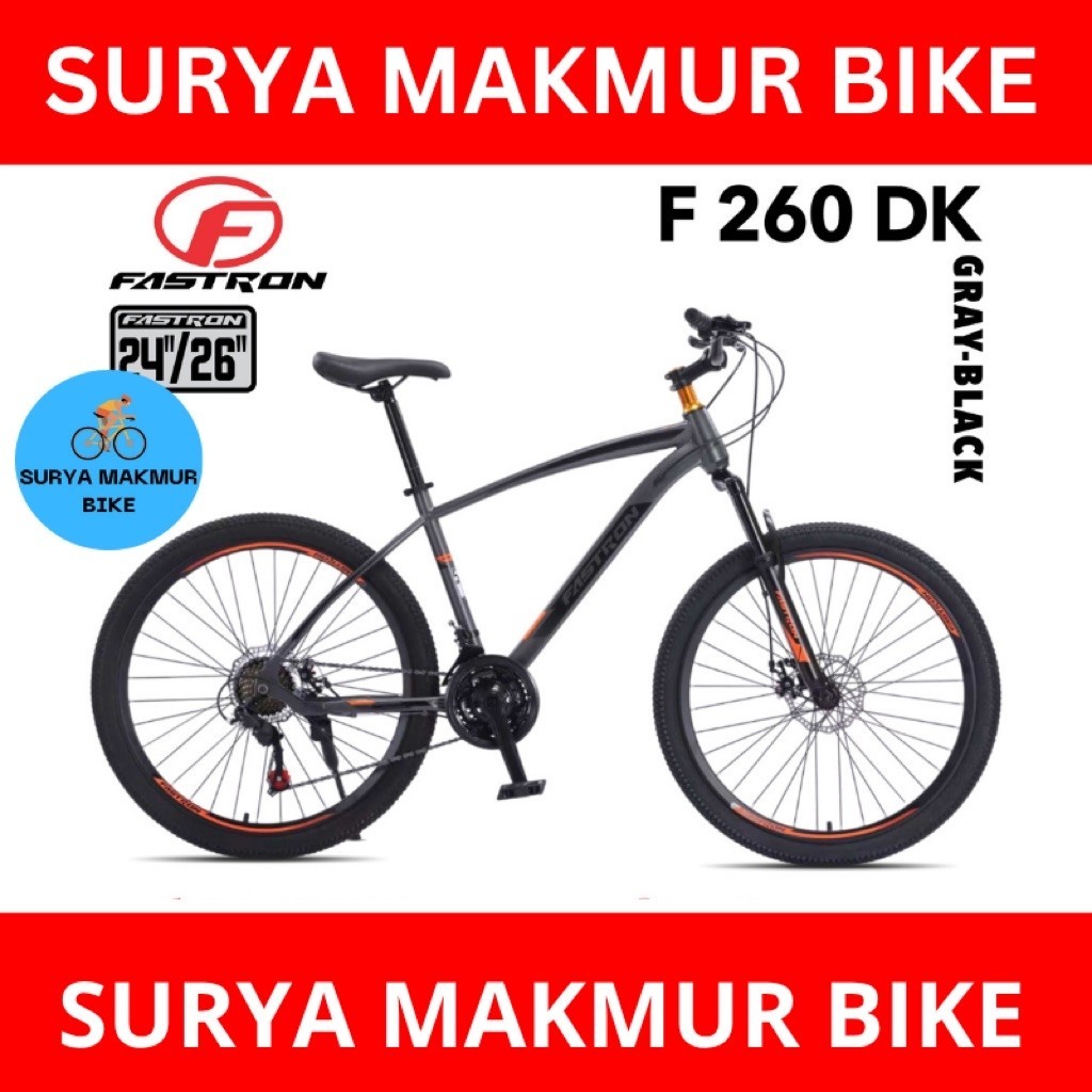 Sepeda gunung/Mtb 24"26"27.5 Inch Fastron F-260 DK