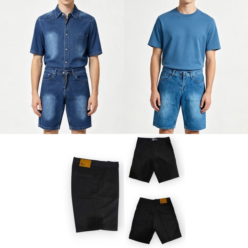 Celana Pendek Jeans Pria Xpd Tipe Jeans