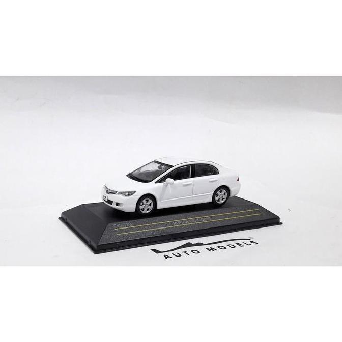1:43 FIRST43 HONDA CIVIC FD2 WHITE (RHD) AU1NDO