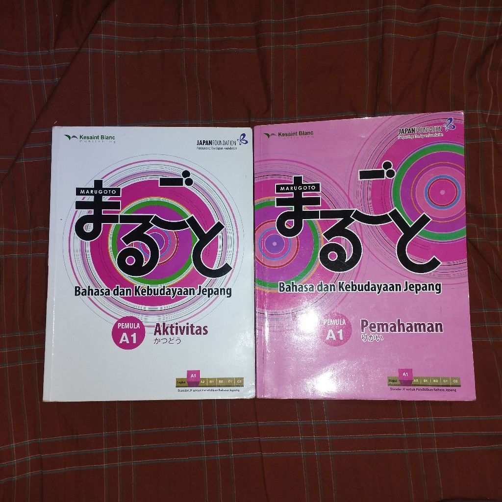 BUKU BAHASA JEPANG SECOND MARUGOTO PEMULA A1