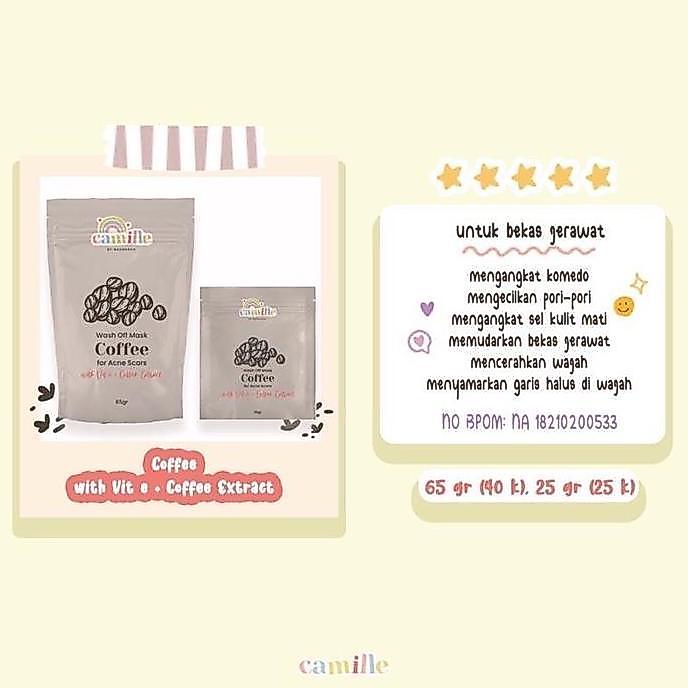 Beauty- Siap Kirim !! Camille Beauty Masker Jah Camille Beauty