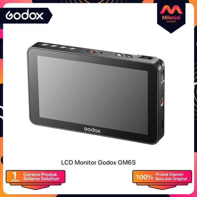 Godox Gm6S Camera Monitor 4K Hdmi Touchscreen / Godox Gm6S