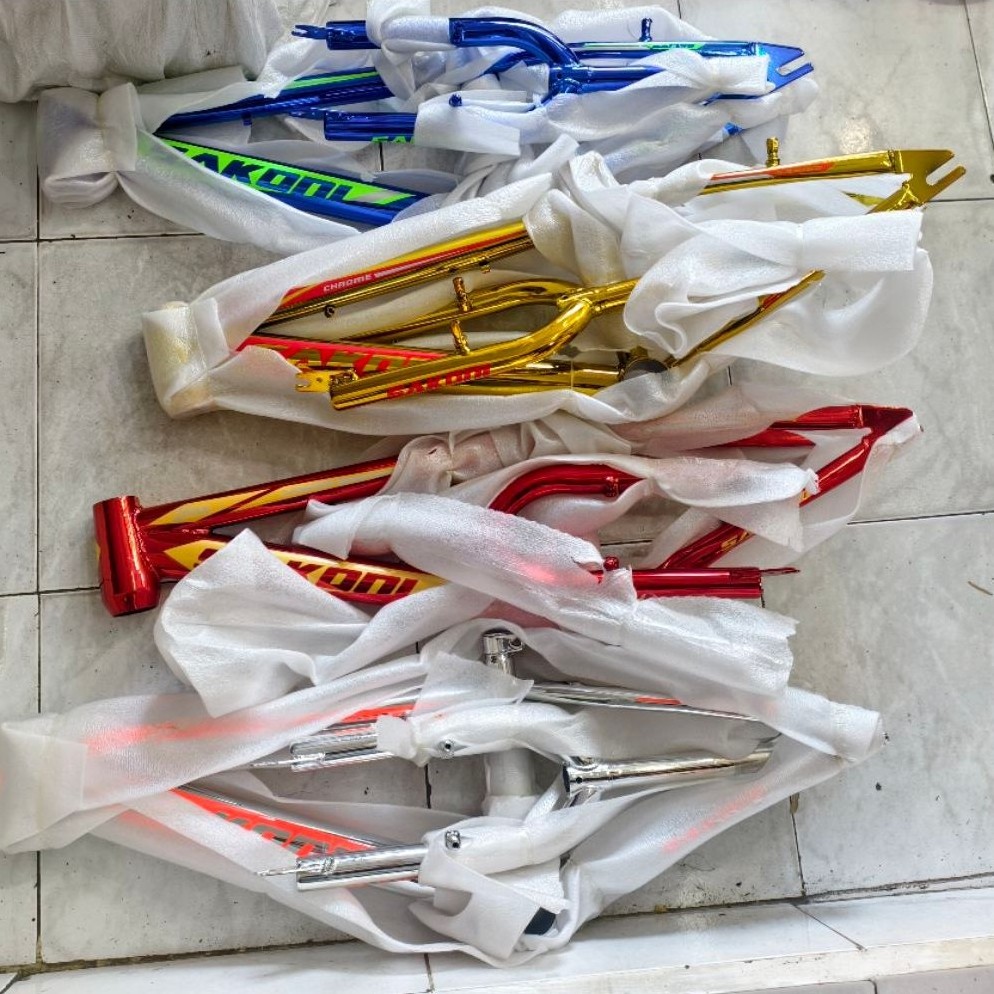 FRAME + GARPU BMX 20 SAKONI CHROME