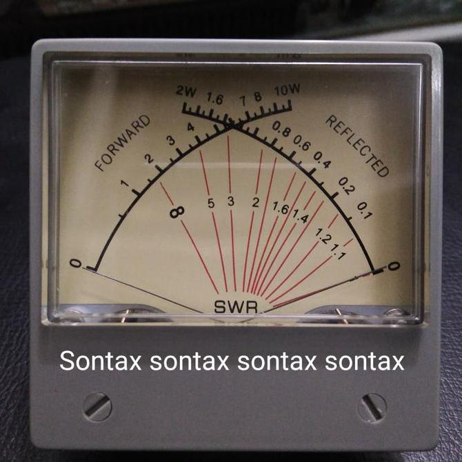 SZ-70 VU METER PANEL DUAL SWR FORWARD REFLECTED VSWR WATT POWER STX79