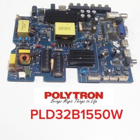 Mb tv polytron pld32b1550 mainboard tv polytron pld32b1550