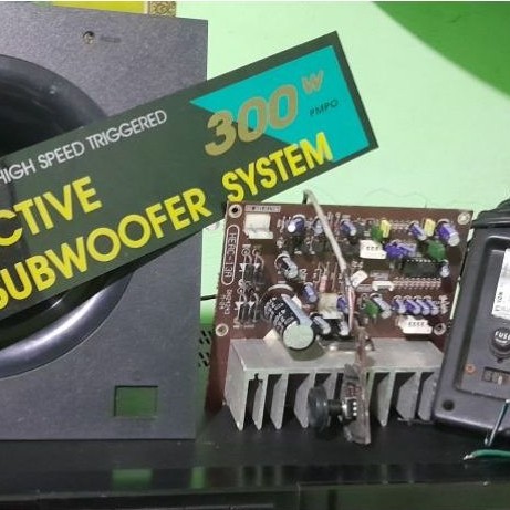Corong subwoofer PSW 300w rebah polytron