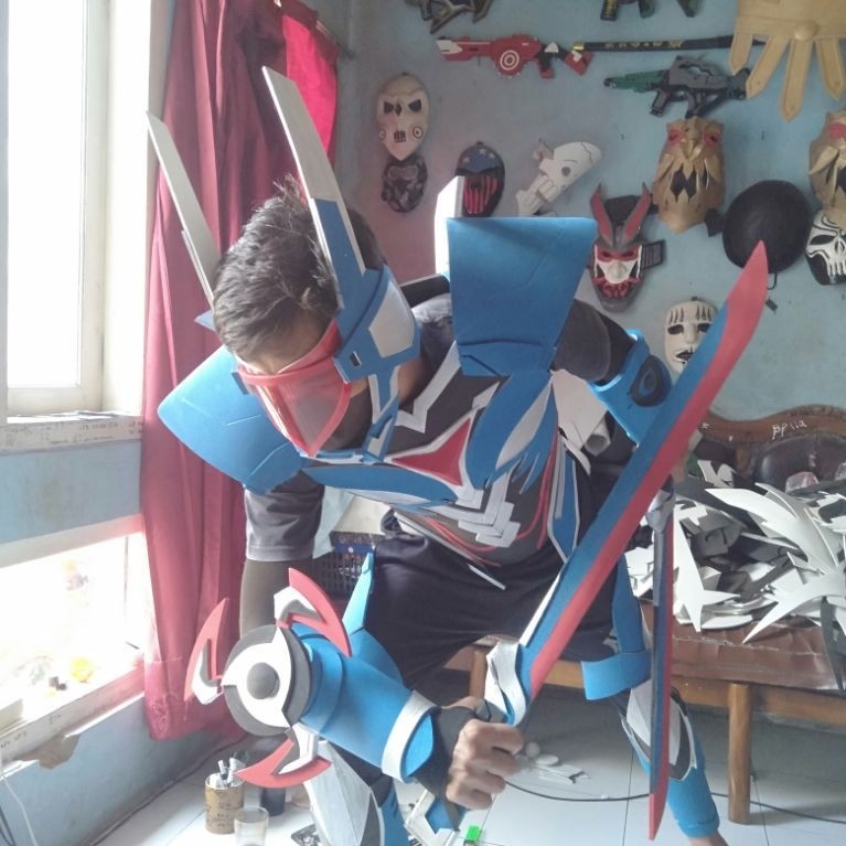 Cosplay kostum Saber mlbb
