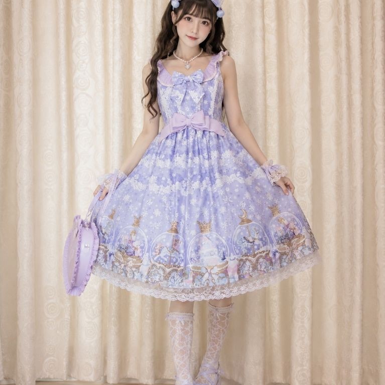 Replica Angelic Pretty Sugar Dream Dome Japan Lolita Dress by Coso Purple edition