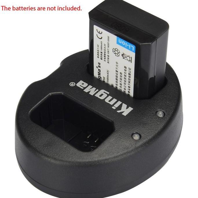 TERBARU - Kingma Charger Baterai 2 Slot Sony A5000 A5100 A6000 A7R Kamera Camera