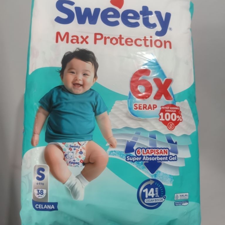 Sweety silver S38 pants  || ready diapers sweety silver pants