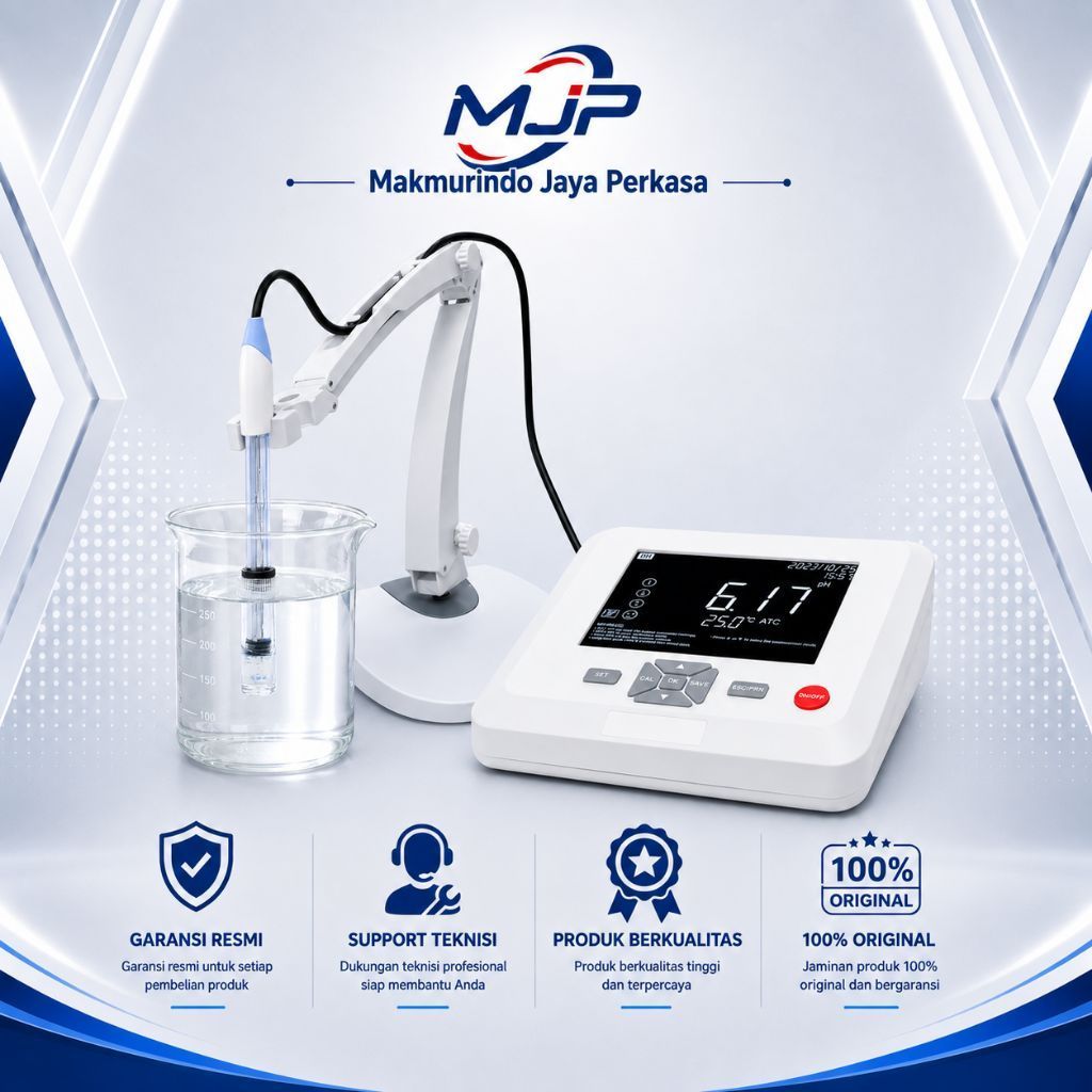 High Resolution Benchtop pH Meter pH100 Digital pH mV ORP Meter Laboratory Water Quality Tester Alat