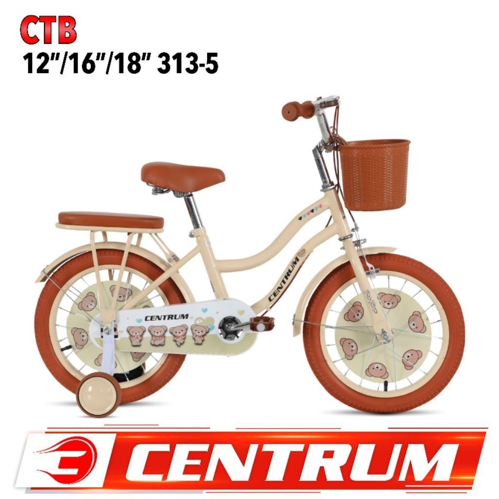 SEPEDA MINI CENTRUM 16-18 inch  6-9tahun Terlaris