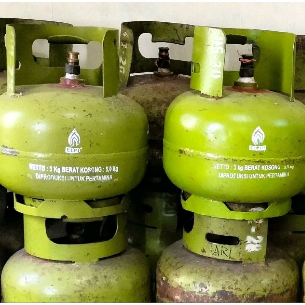Tatakan Tabung Gas LPG 3kg  kosong- Kuat, Tahan Karat, Anti Miring