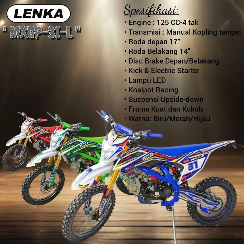 LENKA MXGP31L 125cc 4tak