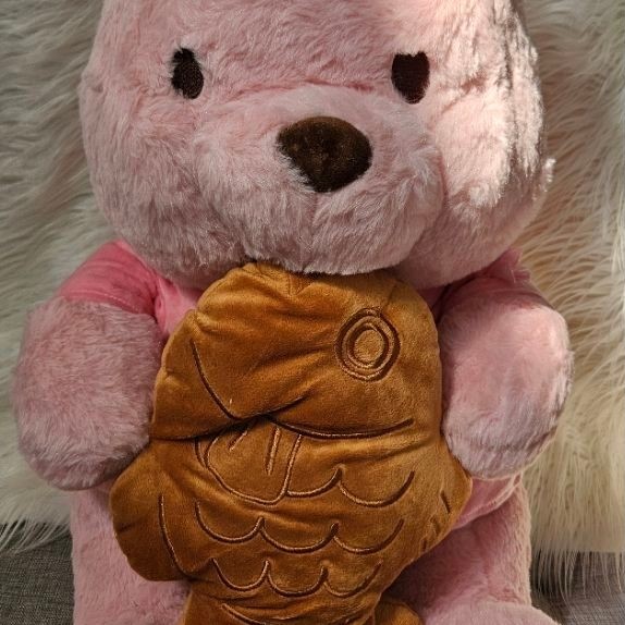 [NEW]BONEKA WINNIE THE POOH SAKURA EDITION TAIYAKI (BESAR)