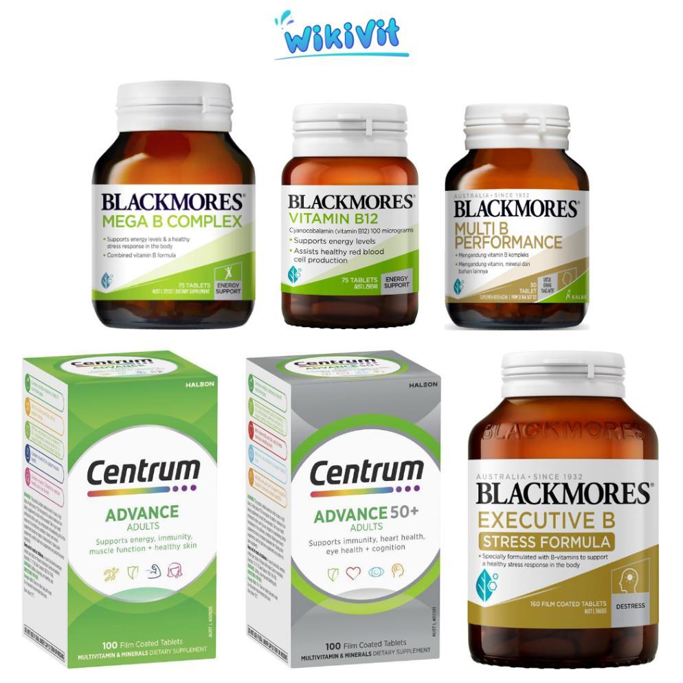 CENTRUM Advance Multivitamin Adults 50+ Adult 50 Plus 100 Tablets Advanced / BEROCCA Energy / Multi 