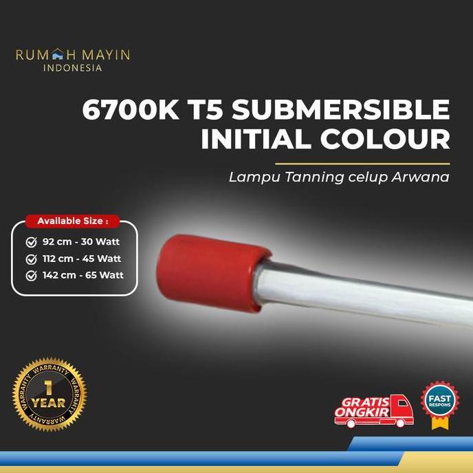 Lampu Tanning Celup T5 Mayin International 6700K Aquarium Ikan Arwana