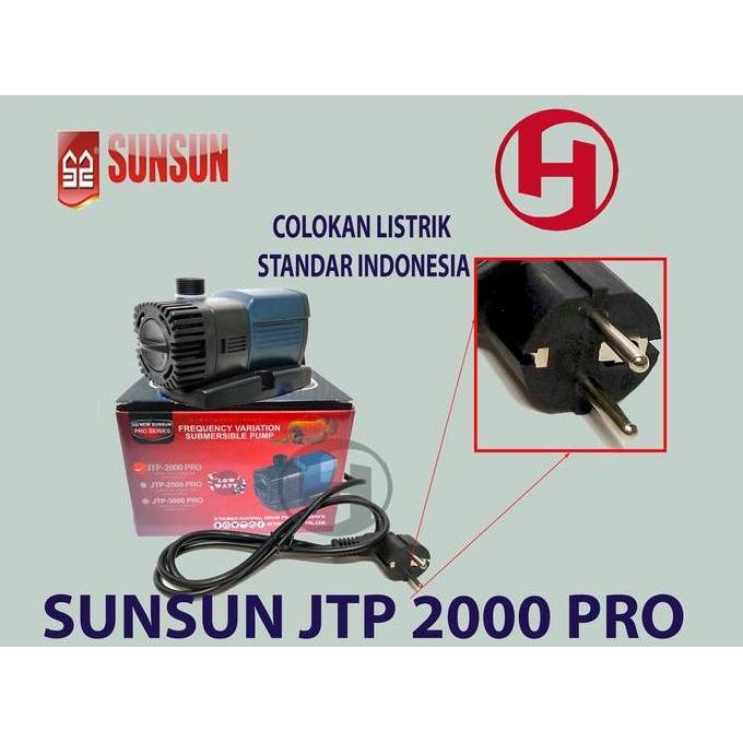 Original Sunsun Jtp 2000 Pompa Sirkulasi Aquarium Dan Kolam