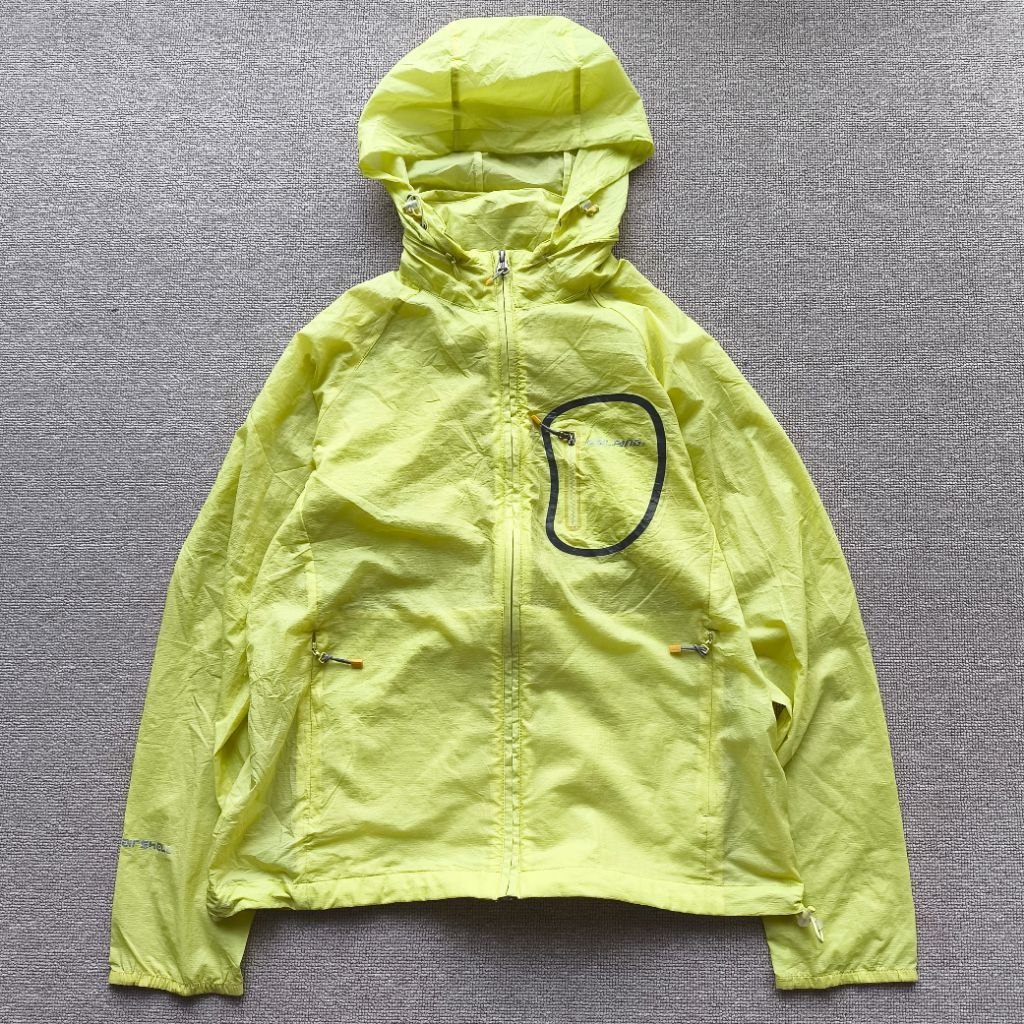 KOLPING RUNNING JACKET YELLOW GREEN SZ M