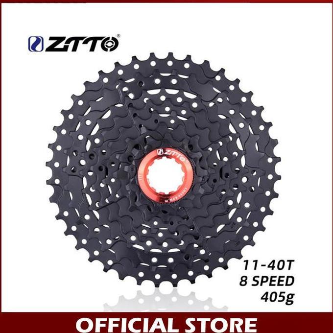ZTTO Sprocket 8 Speed 11 - 40T Gear Sepeda Hitam