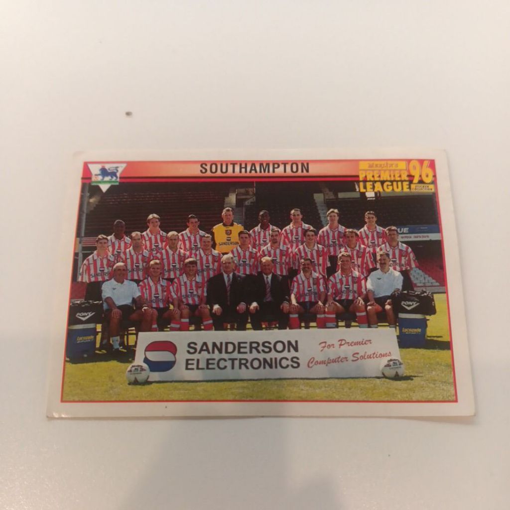 Stiker Bola Merlin EPL 1996 Southampton