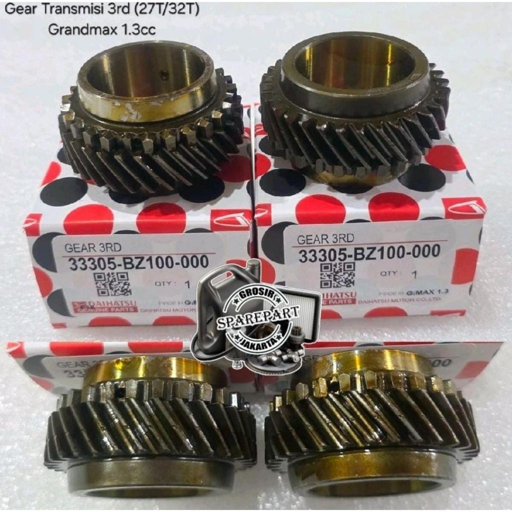 GEAR TRANSMISI (3RD) DAIHATSU GRANDMAX 1.3CC /27T/32T