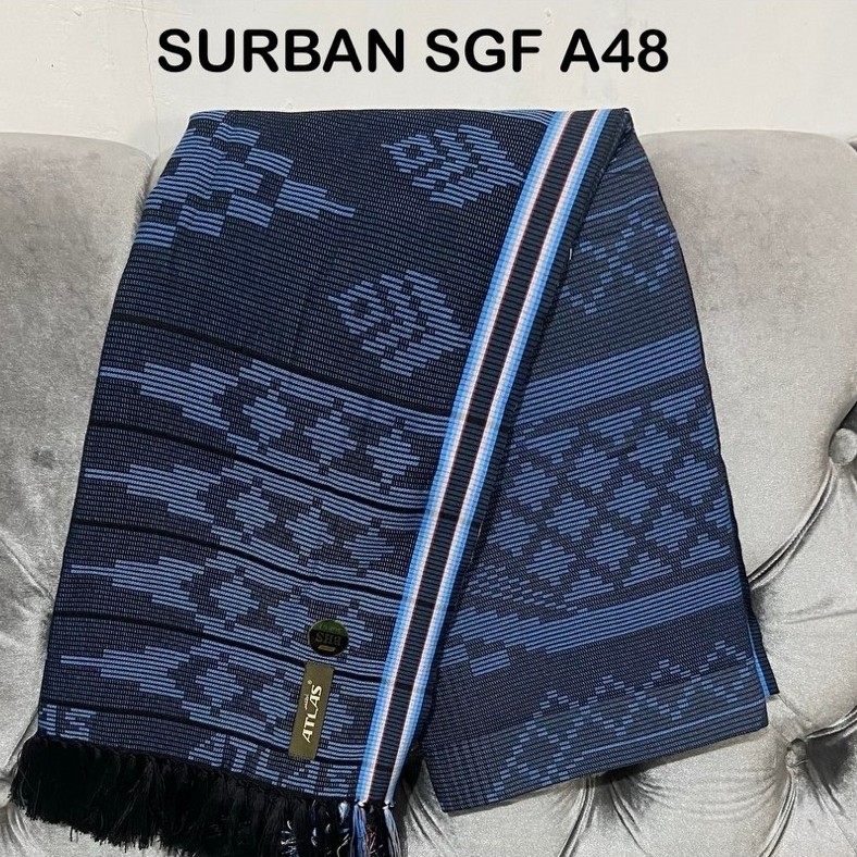 SURBAN SORBAN ATLAS SUBAIYAH GOLD & SILVER