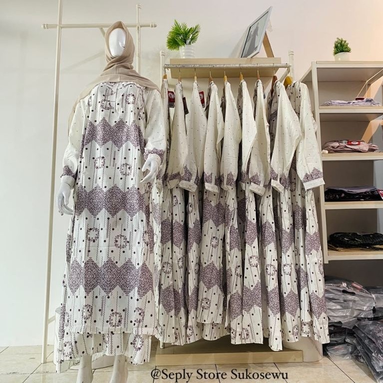 SARIMBIT SEPLY TENARA FRESH MARLYN_SARIMBIT KELUARGA KEKINIAN_GAMIS SEPLY TERMURAH