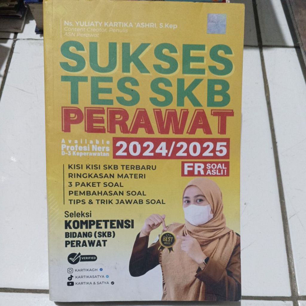 BUKU SUKSES TES SKB PERAWAT 2024/2025