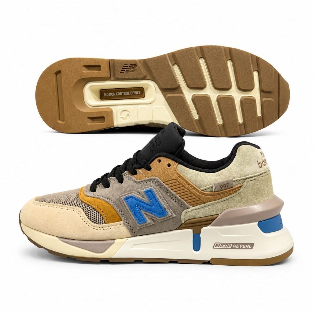 New Balance Kith x Nonnative x 997S Fusion 'Cream Brown Black' MS997SKT