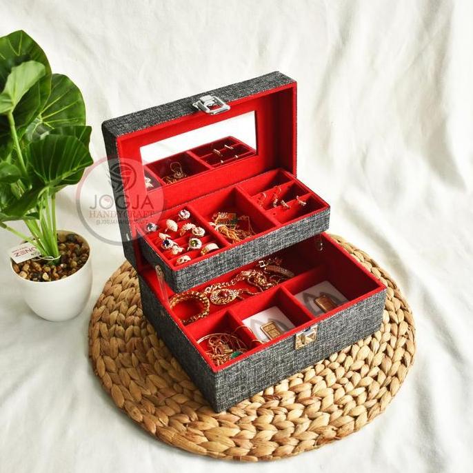Box Kotak Perhiasan Emas, Kalung, Gelang, Cincin & Tempat Emas Antam