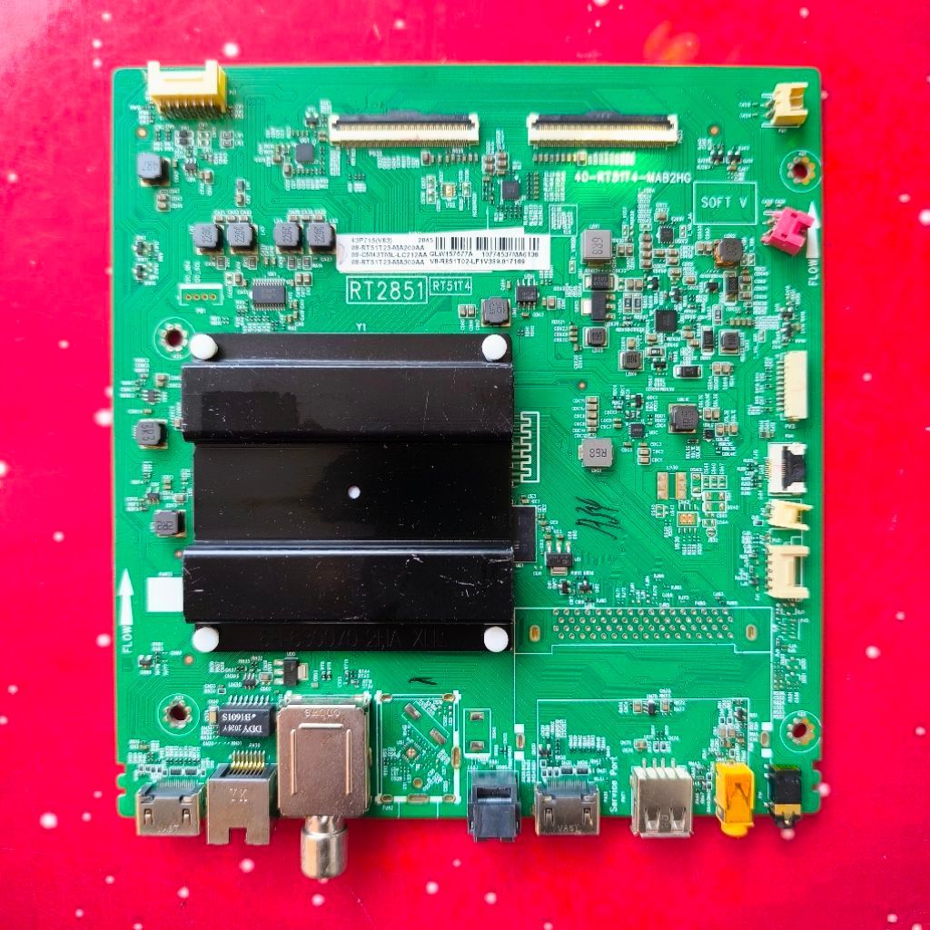 Mainboard ori mobo mb tv TCL 43P715 normal