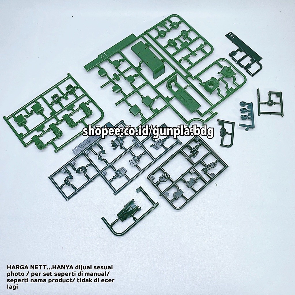 JMS HGTO Zaku II Green Part Arms