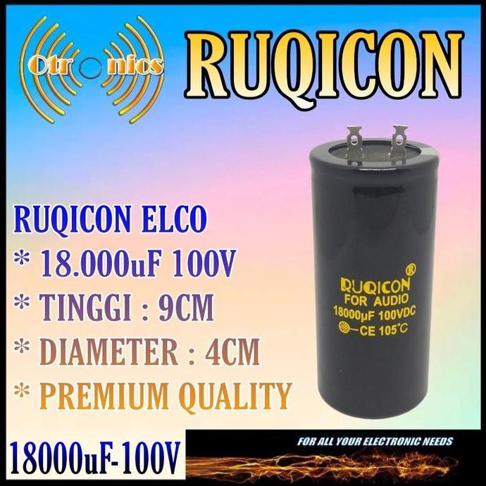 DV184 - elco 18000uf 100v Ruqicon Original