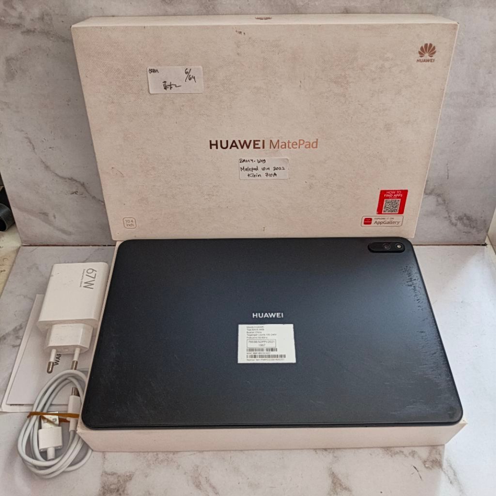 HUAWEI Matepad 10.4 2022 ram 6GB 64GB Bekas - Garansi Resmi - second
