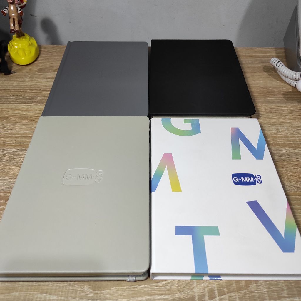 [PRELOVED - READY STOCK] UNSEALED NOTEBOOK GMMTV 2019 2020 2021 2022
