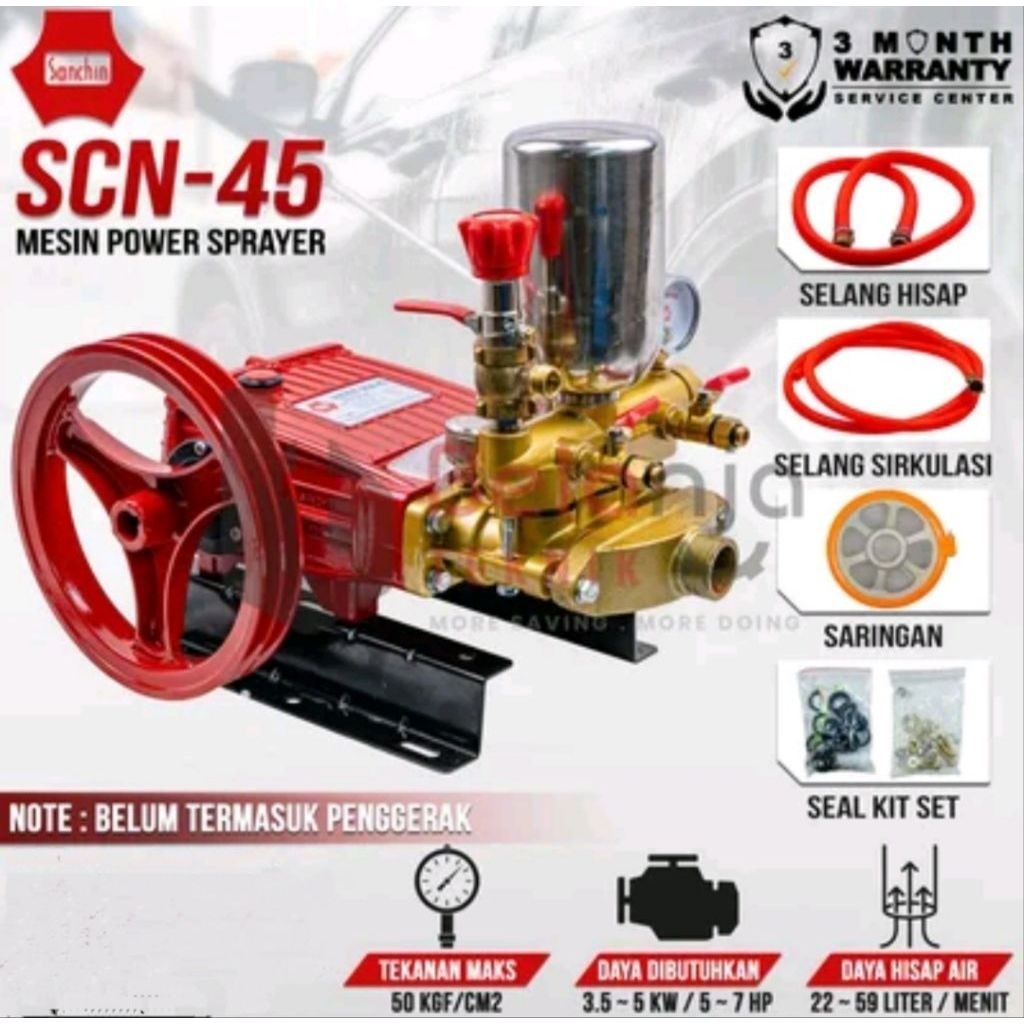 Canchin SCN 45 Mesin Power Spary SCN 45 Fullset