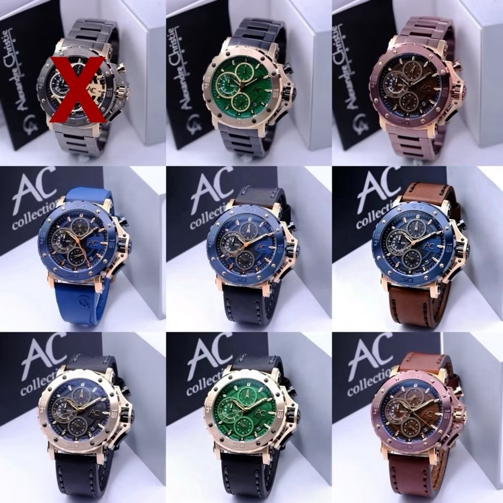 Jam Tangan Pria Alexandre Christie Collection 9205 AC9205 AC9205MC (ORIGINAL)