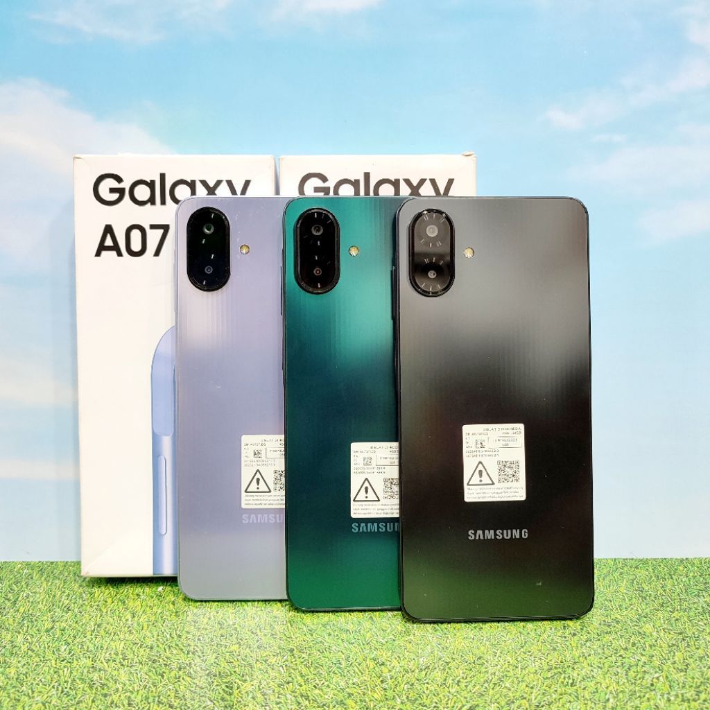 SAMSUNG A07 6/128GB 4/64GB HP SECOND BEKAS ORIGINAL