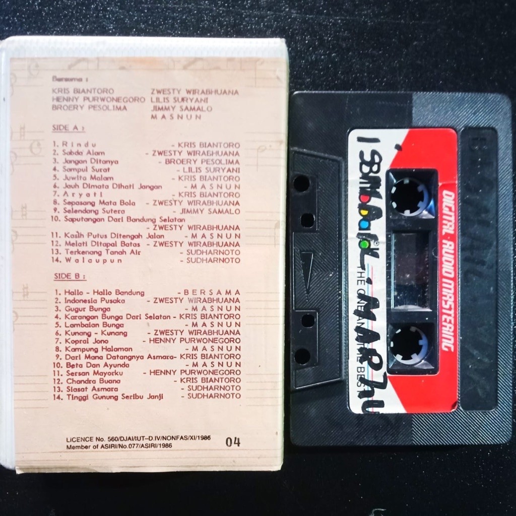 KASET PITA KARYA ISMAIL MARZUKI