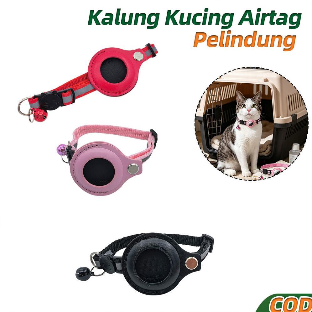 NEWW Kalung Kucing Airtag Kalung Airtag Kucing Kalung Kucing Anti Hilang Kalung Kucing Gps Kalung An